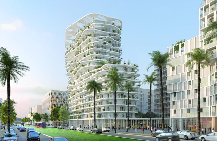 Résidence Hana Joia, programme neuf éco-responsable à Nice Méridia, architecture Sou Fujimoto
